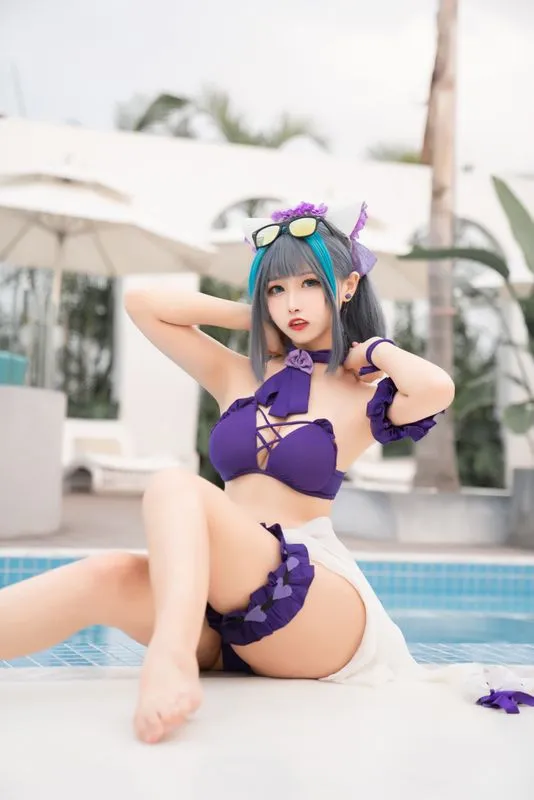 [Momoko葵葵] [40P+1V - 311MB] 碧蓝航线 - 柴郡