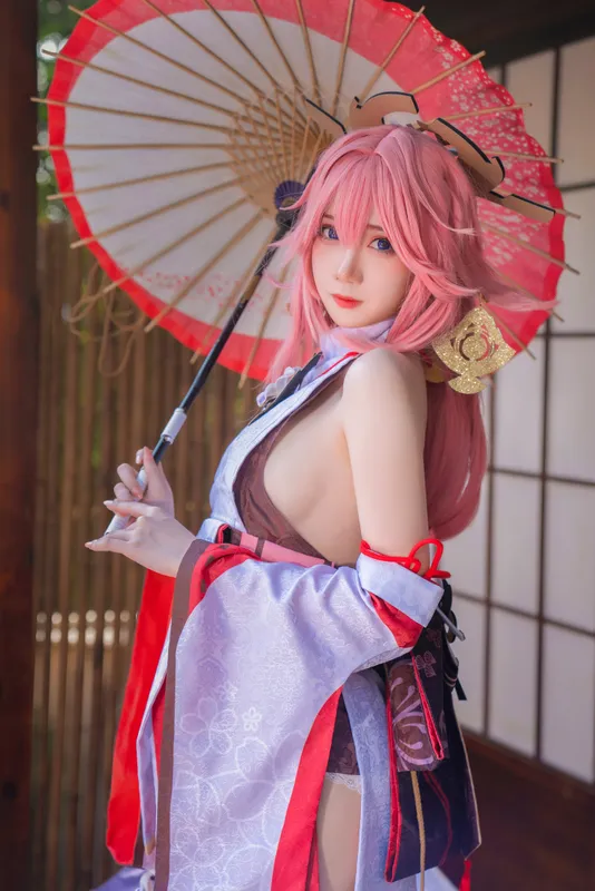 [焖焖碳] [15P - 135MB] 原神 - 八重神子