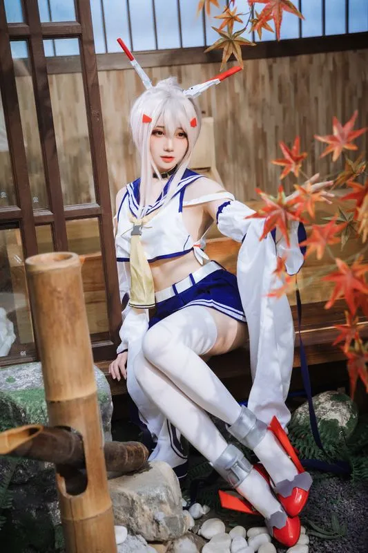 [焖焖碳] [25P - 237MB] 碧蓝航线 - 绫波-Gallery Cosplay
