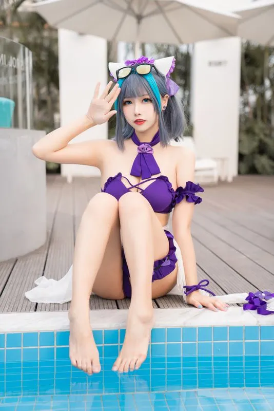 [Momoko葵葵] [40P+1V - 311MB] 碧蓝航线 - 柴郡