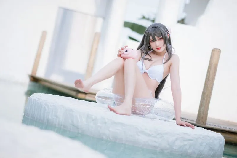 [瓜希酱] [28P - 104MB] 青春猪头少年 - 樱岛麻衣