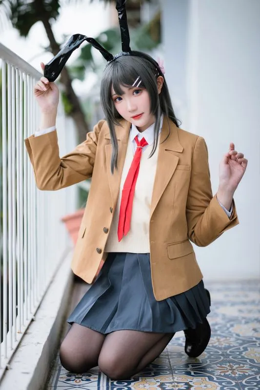 [瓜希酱] [22P - 99MB] 青春猪头少年 - 樱岛麻衣-Gallery Cosplay