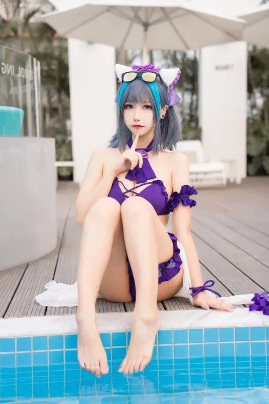 [Momoko葵葵] [40P+1V - 311MB] 碧蓝航线 - 柴郡