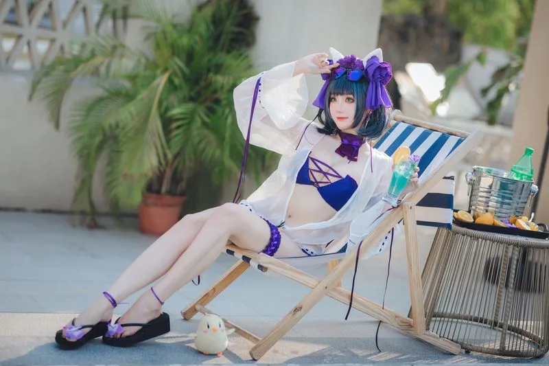 [瓜希酱] [32P - 102MB] 碧蓝航线 - 柴郡