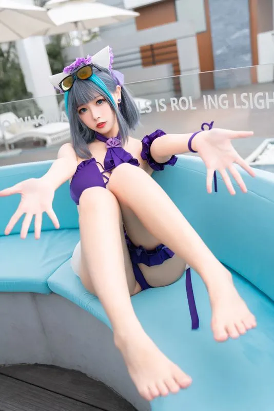 [Momoko葵葵] [40P+1V - 311MB] 碧蓝航线 - 柴郡