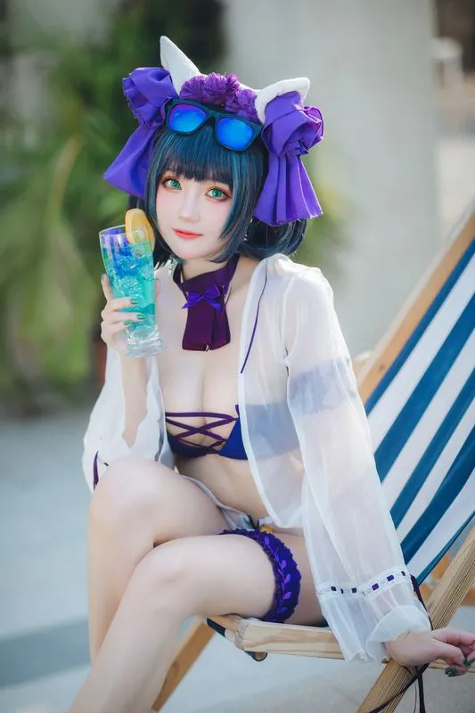 [瓜希酱] [32P - 102MB] 碧蓝航线 - 柴郡-Gallery Cosplay