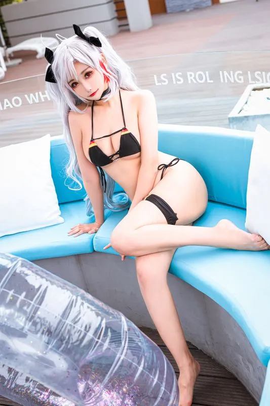 [Momoko葵葵] [20P - 120MB] 碧蓝航线 - 欧根亲王-Gallery Cosplay