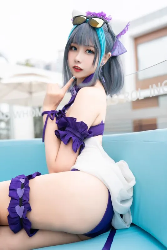 [Momoko葵葵] [40P+1V - 311MB] 碧蓝航线 - 柴郡