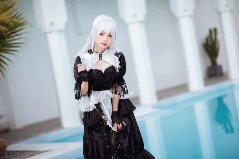 [焖焖碳] [20P - 129MB] 碧蓝航线 - 赫敏-Gallery Cosplay