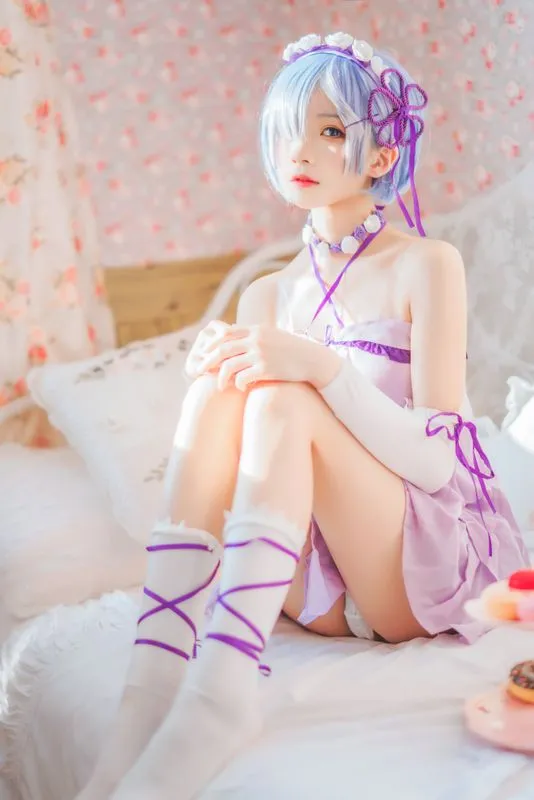 [桜桃喵] [40P - 639MB] Re:从零开始的异世界生活 - 雷姆-Gallery Cosplay