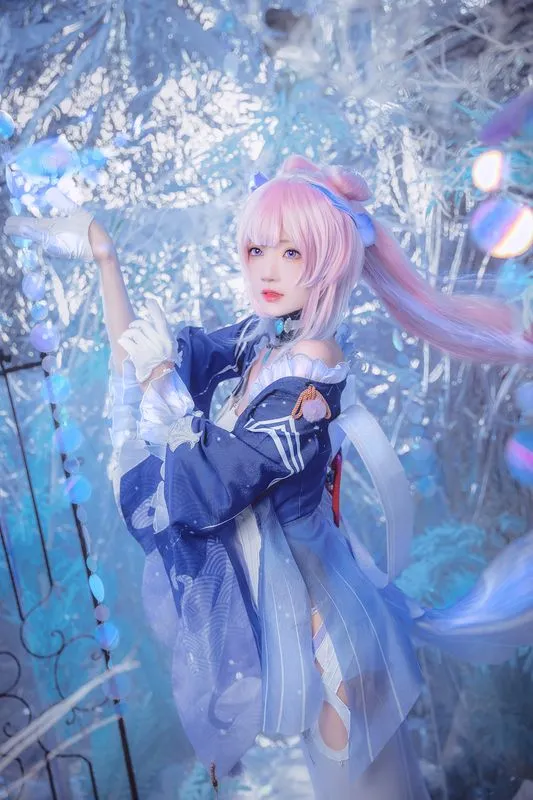 [桜桃喵] [27P - 439MB] 原神 - 珊瑚宫心海-Gallery Cosplay
