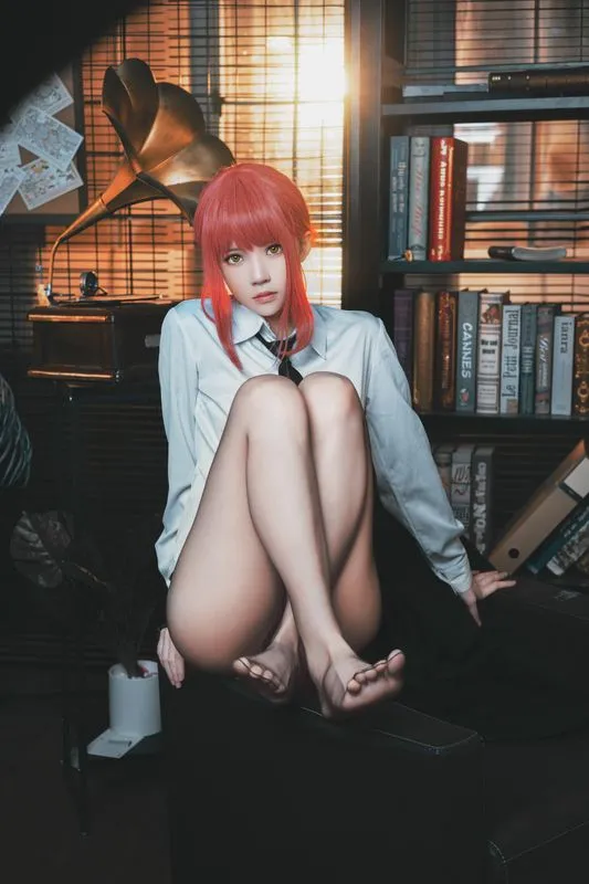 [桜桃喵] [38P - 528MB] 电锯人 - 玛奇玛-Gallery Cosplay