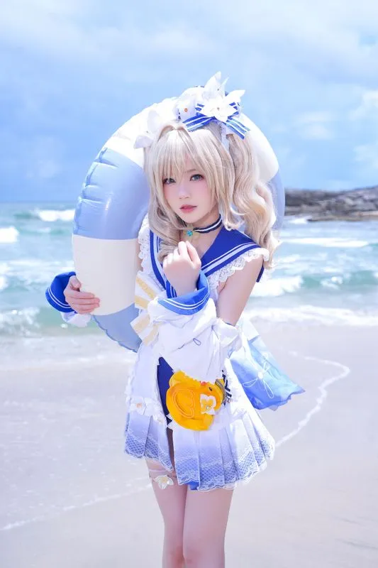 [桜桃喵] [37P+11S - 632MB] 原神 - 芭芭拉-Gallery Cosplay