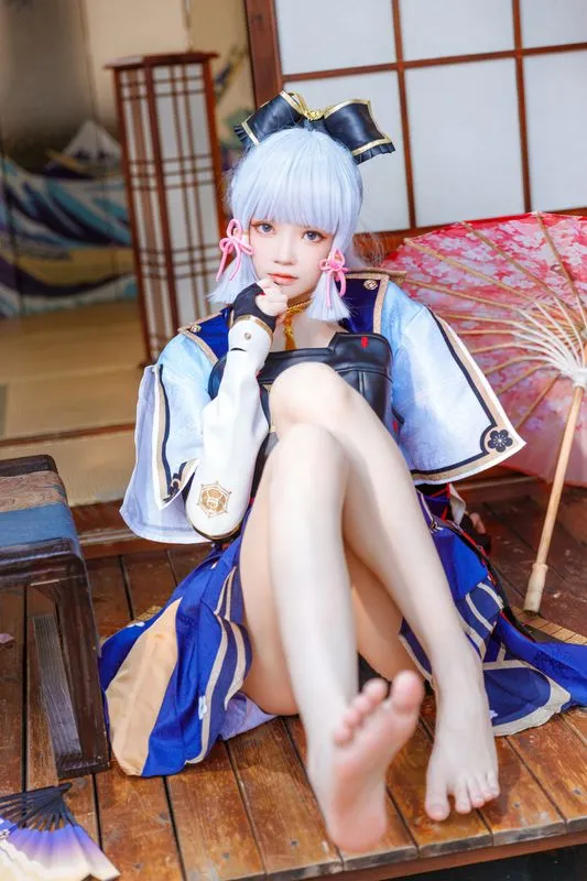 [桜桃喵] [34P - 483MB] 原神 - 神里绫华