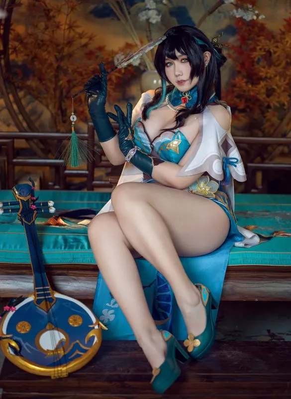 [麻花麻花酱] [29P+1V - 394MB] 崩坏 - 阮·梅