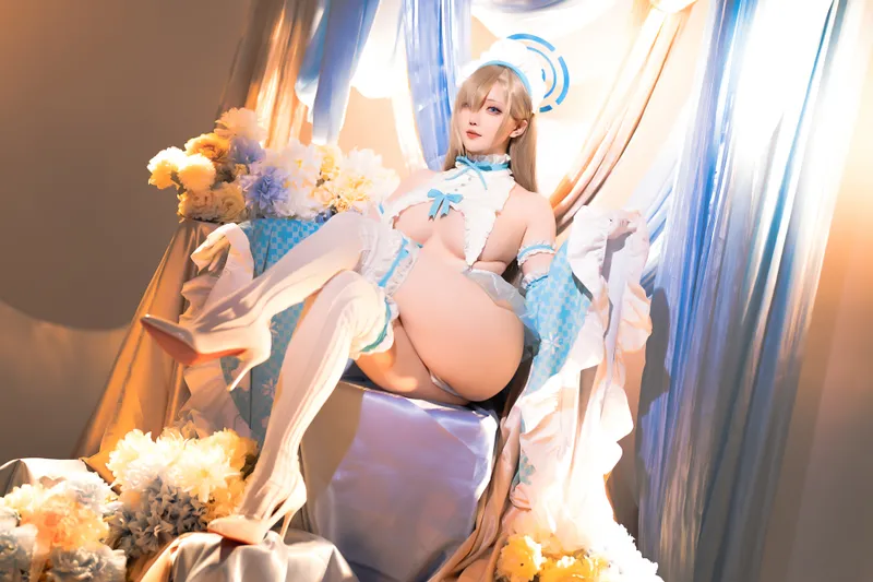 [星之迟迟] [46P+12S - 397MB] 蔚蓝档案 - 一之濑明日奈