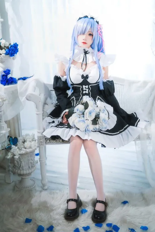 [桜桃喵] [89P - 1368MB] Re:从零开始的异世界生活 - 雷姆-Gallery Cosplay